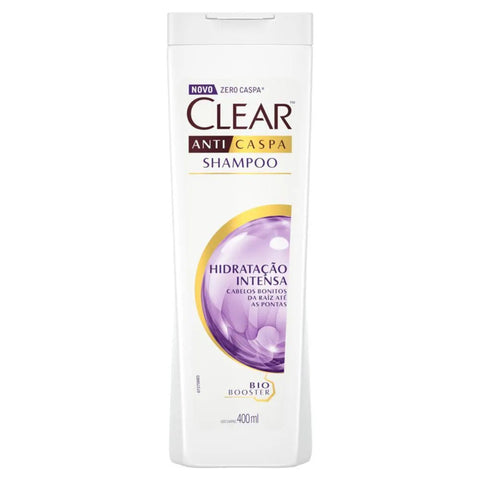 Shampoo Anticaspa Clear Women Hidratação Intensa 400Ml