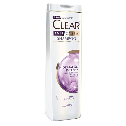Shampoo Anticaspa Clear Women Hidratação Intensa 400Ml