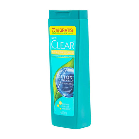 Shampoo Clear Detox Diario Leve 400 Pague 300 Ml