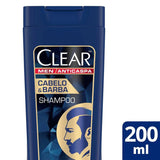 Shampoo Clear Men Cabelo e Barba 200Ml
