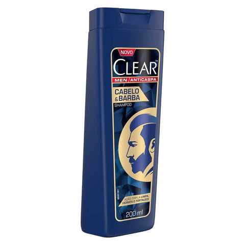 Shampoo Clear Men Cabelo e Barba 200Ml