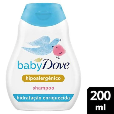 Shampoo Dove Baby Hidratação Enriquecida 200Ml