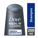 Shampoo Dove Men + Care Limpeza Refrescante 200Ml
