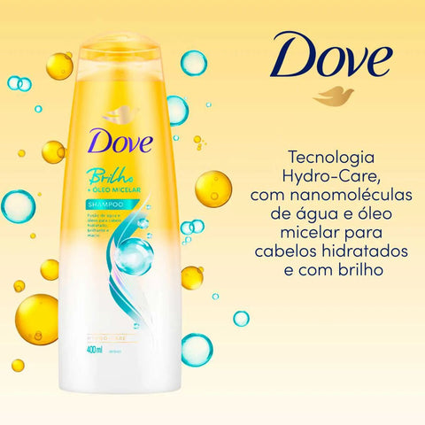Shampoo Dove Nutrição Óleo Micelar 400Ml