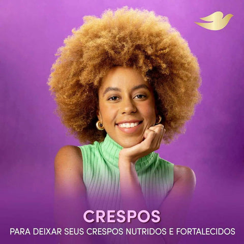 Shampoo Dove Texturas Reais Crespos 355Ml