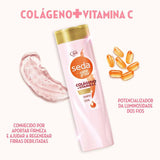 Shampoo Seda Colágeno e Vitamina C By Niina Secrets 325Ml