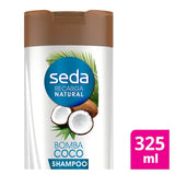 Shampoo Seda Recarga Natural Bomba Coco 325Ml