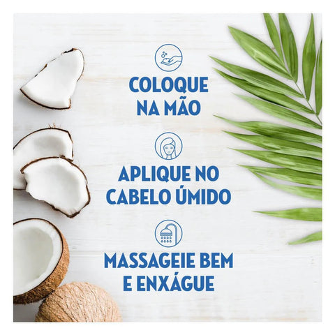 Shampoo Seda Recarga Natural Bomba Coco 325Ml