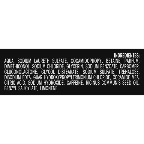 Shampoo Tresemmé Crescimento Máximo Cafeína e Óleo de Rícino 400Ml