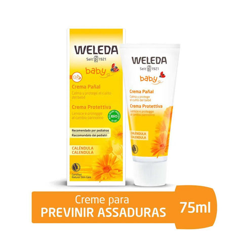Creme para Assaduras Weleda Baby Calêndula 75 mL - Pomada