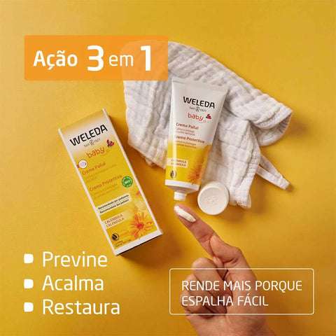 Creme para Assaduras Weleda Baby Calêndula 75 mL - Pomada