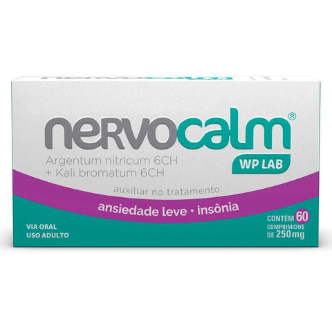 Nervocalm 250mg - 60 Unidades - Comprimido