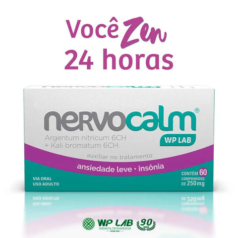Nervocalm 250mg - 60 Unidades - Comprimido