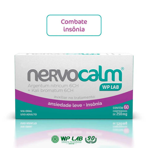 Nervocalm 250mg - 60 Unidades - Comprimido