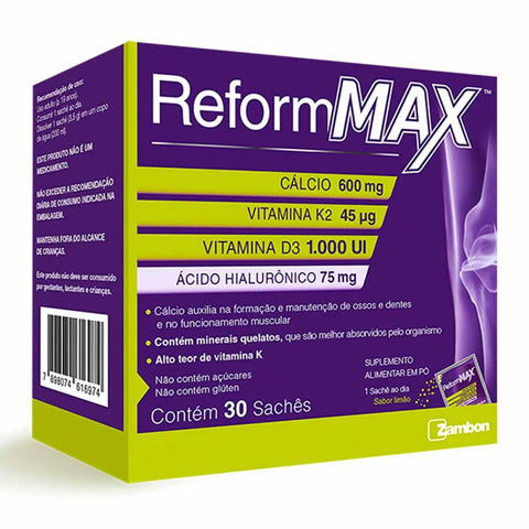 Reform Max 3,5g - 30 Unidades - Sachê