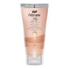 Protetor Solar Filtrum Color  Cor 1.0 - FPS 70 - 50 g