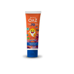 Protetor Solar Oaz Baby Shark Corpo & Rosto Para Crianças  FPS 70 - 125 mL