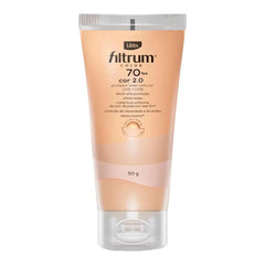 Protetor Solar Filtrum Color  Cor 2.0 - FPS 70 - 50 g
