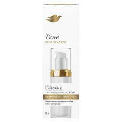 Tratamento Facial 3 Em 1 Dove Regenerative  FPS 30 - 50 mL