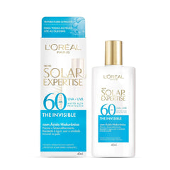 Protetor Solar L'Oréal Expertise The Invisible  Sem Cor - FPS 60 - 40 mL