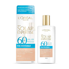 Protetor Solar L'Oréal Expertise The Invisible  Cor 2.0 - FPS 60 - 40 mL