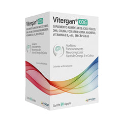 Polivitamínico Vitergan Cog  60 Unidades - Cápsula