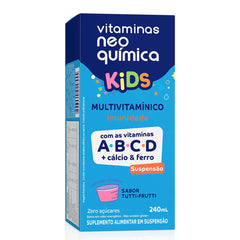 Polivitamínico Vitaminas Neo Química Kids  240 mL - Solução