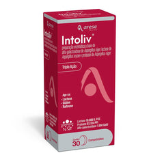 Intoliv Tripla Ação  30 Unidades - Comprimido