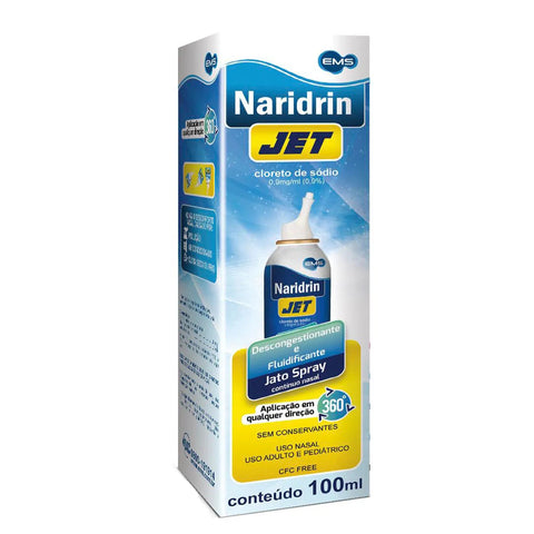 Naridrin Jet  9mg/mL - 100 mL - Solução