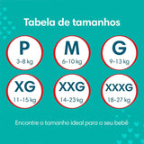 Fralda Pampers Pants Ajuste Total  Tamanho XXXG - 54 Unidades