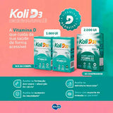 Vitaina D Koli D3 Vit  1.000UI - 30 Unidades - Comprimido