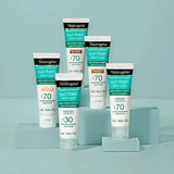 Protetor Solar Facial Neutrogena Sun Fresh Derm Care  Pele Negra - Mista a Oleosa - FPS 70 - 40 g
