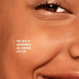 Protetor Solar Facial Neutrogena Sun Fresh Derm Care  Pele Negra - Mista a Oleosa - FPS 70 - 40 g