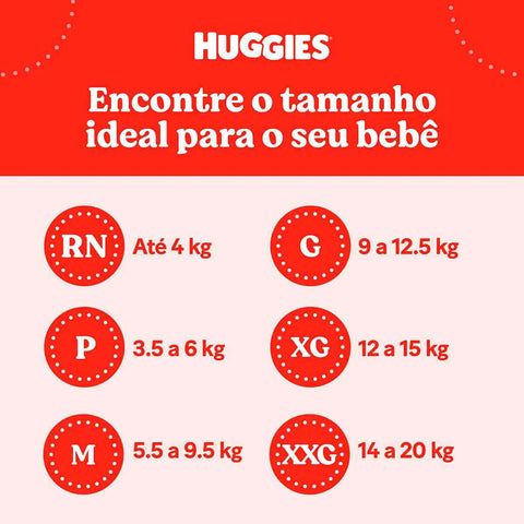 Fralda Huggies Supreme Care  Tamanho P - 48 Unidades