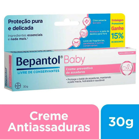 Creme para Assaduras Bepantol Baby  30 g - Creme