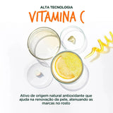 Protetor Solar Facial Garnier Uniform & Matte Vitamina C  Clara - FPS 50 - 40 g