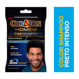 Shampoo Color Cor&Ton Homem Preto 1.0