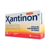 Xantinon  100mg + 20mg - 30 Unidades - Comprimido