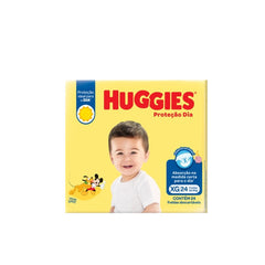 Fralda Huggies Proteção Dia  Tamanho XG - 24 Unidades