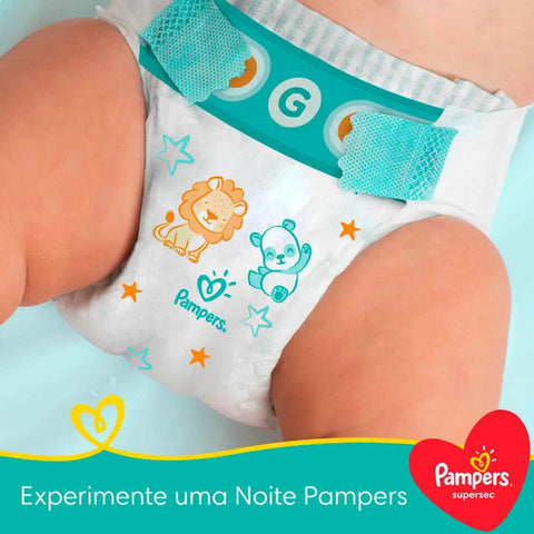 Fralda Pampers Supersec  Tamanho M - 90 Unidades