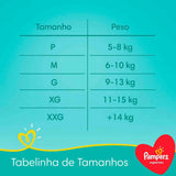 Fralda Pampers Supersec  Tamanho M - 90 Unidades