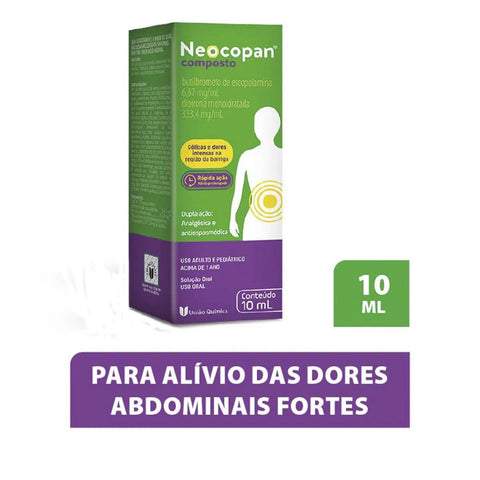 Neocopan Composto  6,67mg/mL + 333,4mg/mL - 10 mL - Solução