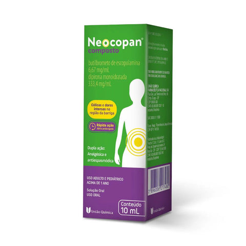 Neocopan Composto  6,67mg/mL + 333,4mg/mL - 10 mL - Solução