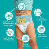 Fralda Pampers Pants Ajuste Total  Tamanho XXG - 12 Unidades