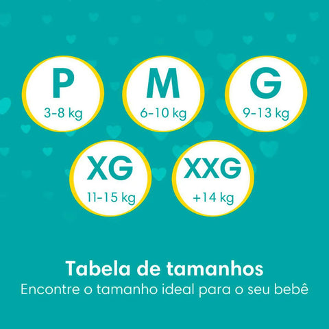 Fralda Pampers Pants Ajuste Total  Tamanho XXG - 12 Unidades