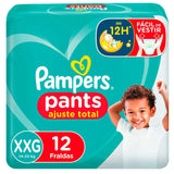 Fralda Pampers Pants Ajuste Total  Tamanho XXG - 12 Unidades