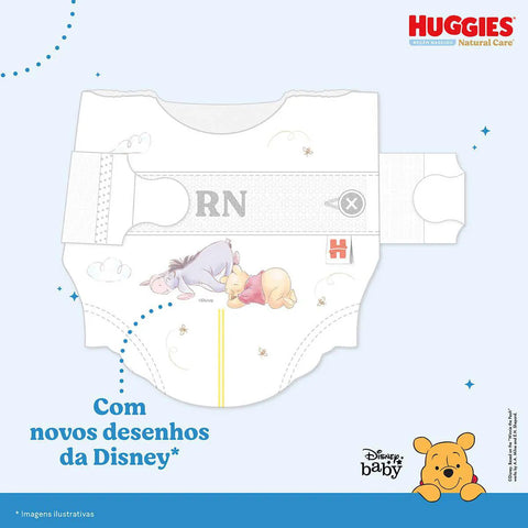 Fralda Huggies Natural Care  Tamanho P - 36 Unidades