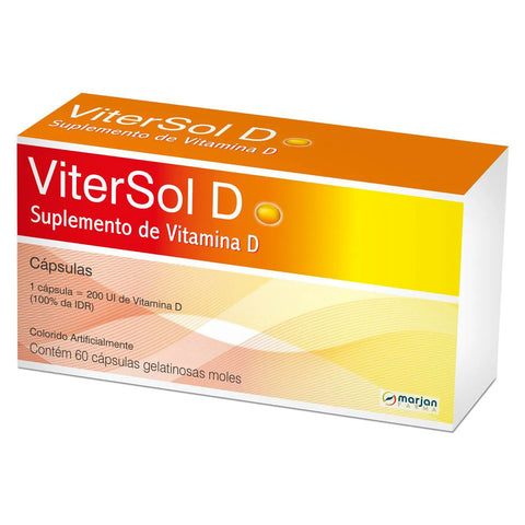 Vitersol D  200UI - 60 Unidades - Comprimido