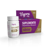 Polivitamínico Vigora Plus Sênior 50+  60 Unidades - Cápsula