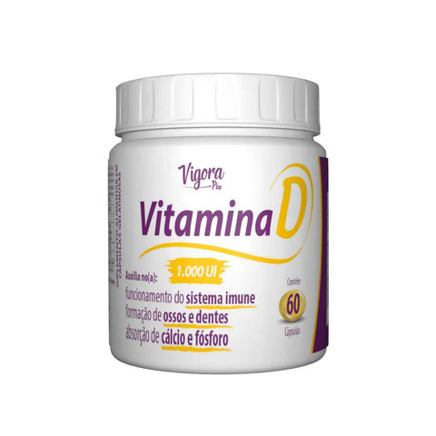 Vitamina D Vigora Plus  2000UI - 60 Unidades - Cápsula